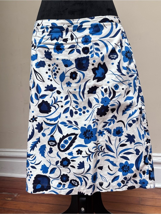 Boden Dresses & Skirts - Blue Floral A-Line Women's Skirt